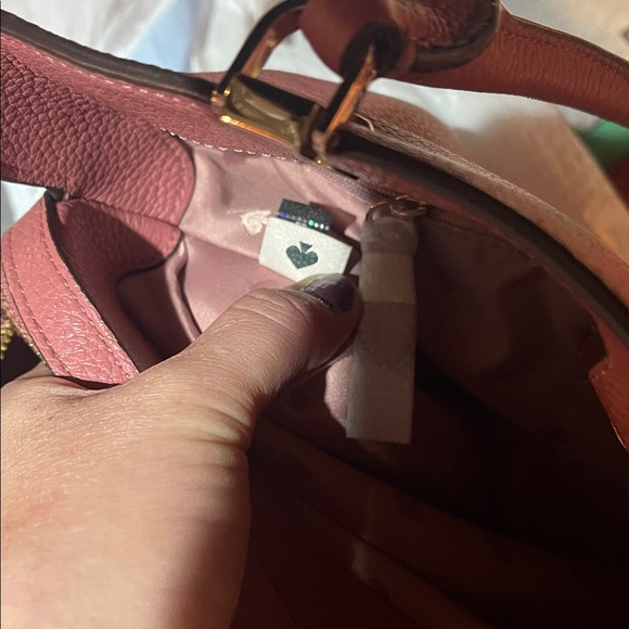 Kate Spade Leila Medium Triple Compartment Satchel Bag in Pink - Picture 11 of 11